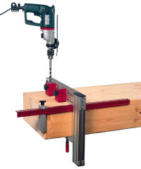 Swiss construction drill guide