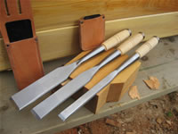 Chisels for timber framing