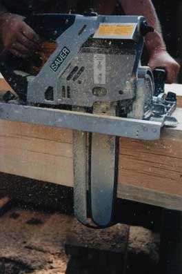 Sauer Chain beam saw