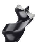 Tip of double-cut auger bit