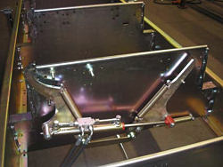 Clamps on the Alpina sawmill