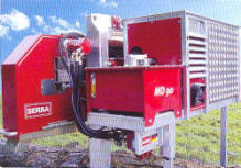 modular sawmill frame